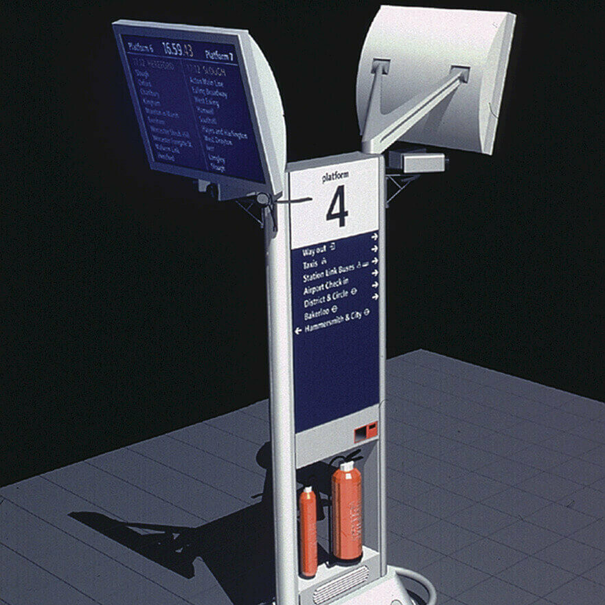 Paddington Station Passenger Information Display Systems / GRIMSHAW