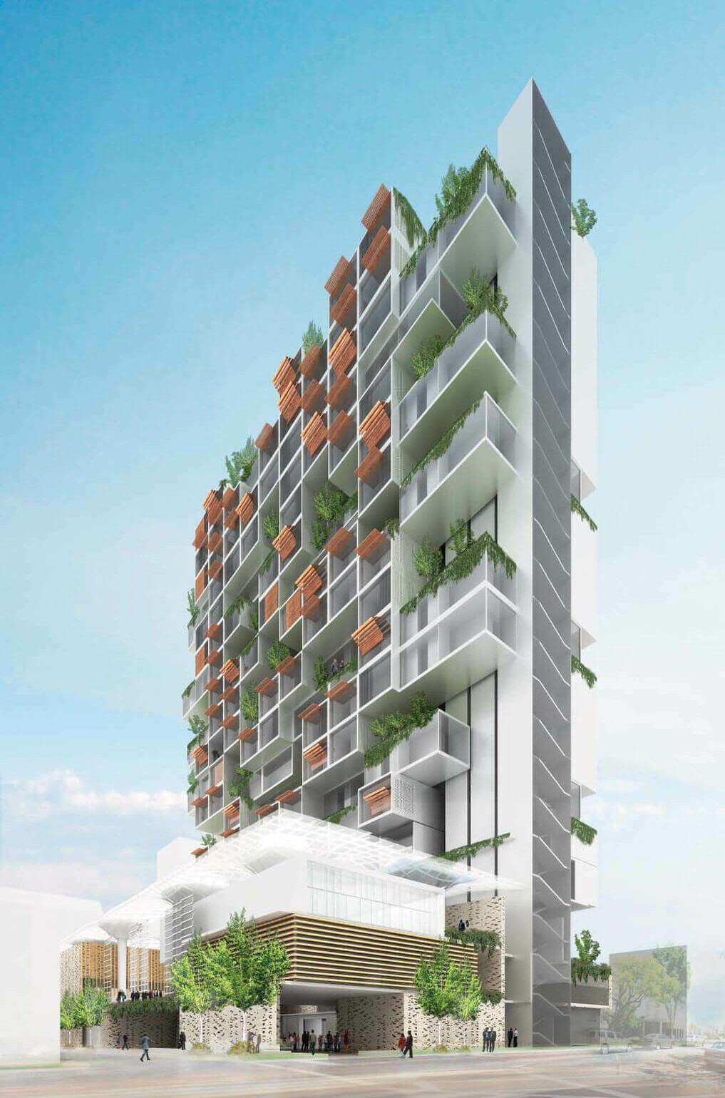 Eco Hotel Concept / GRIMSHAW