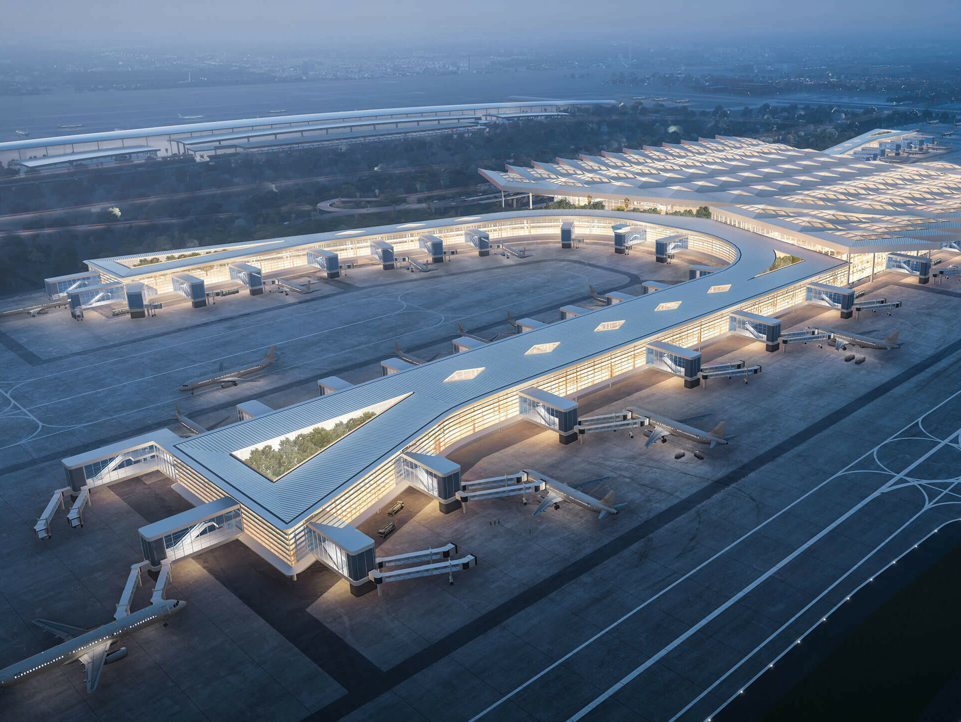 Soekarno Hatta International Airport Terminal 4 / GRIMSHAW