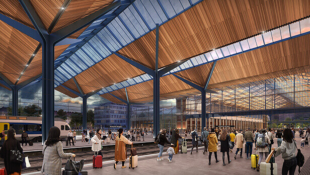 Grimshaw wins Budapest Nyugati railway station design competition / GRIMSHAW