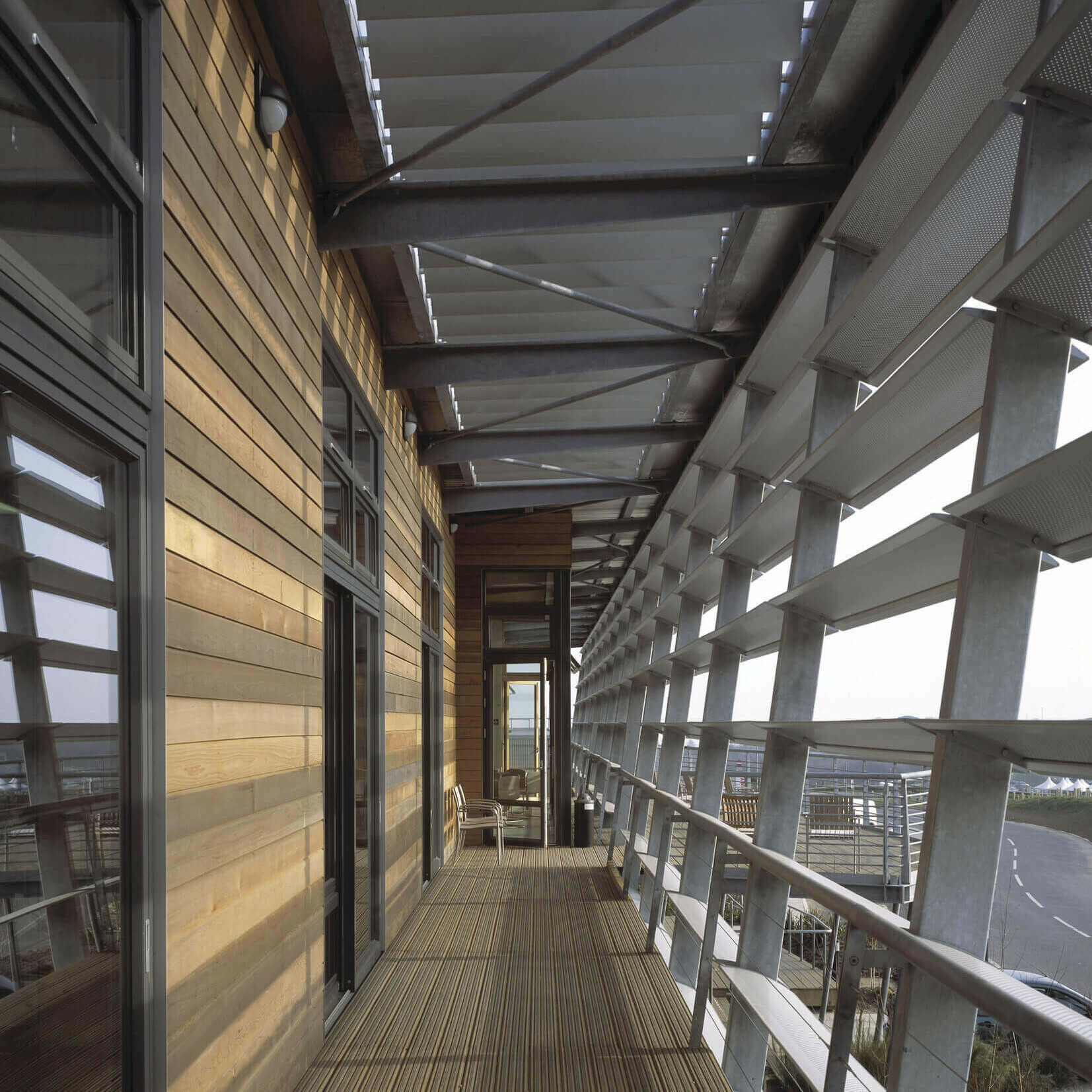 The Eden Project: The Foundation Building / GRIMSHAW