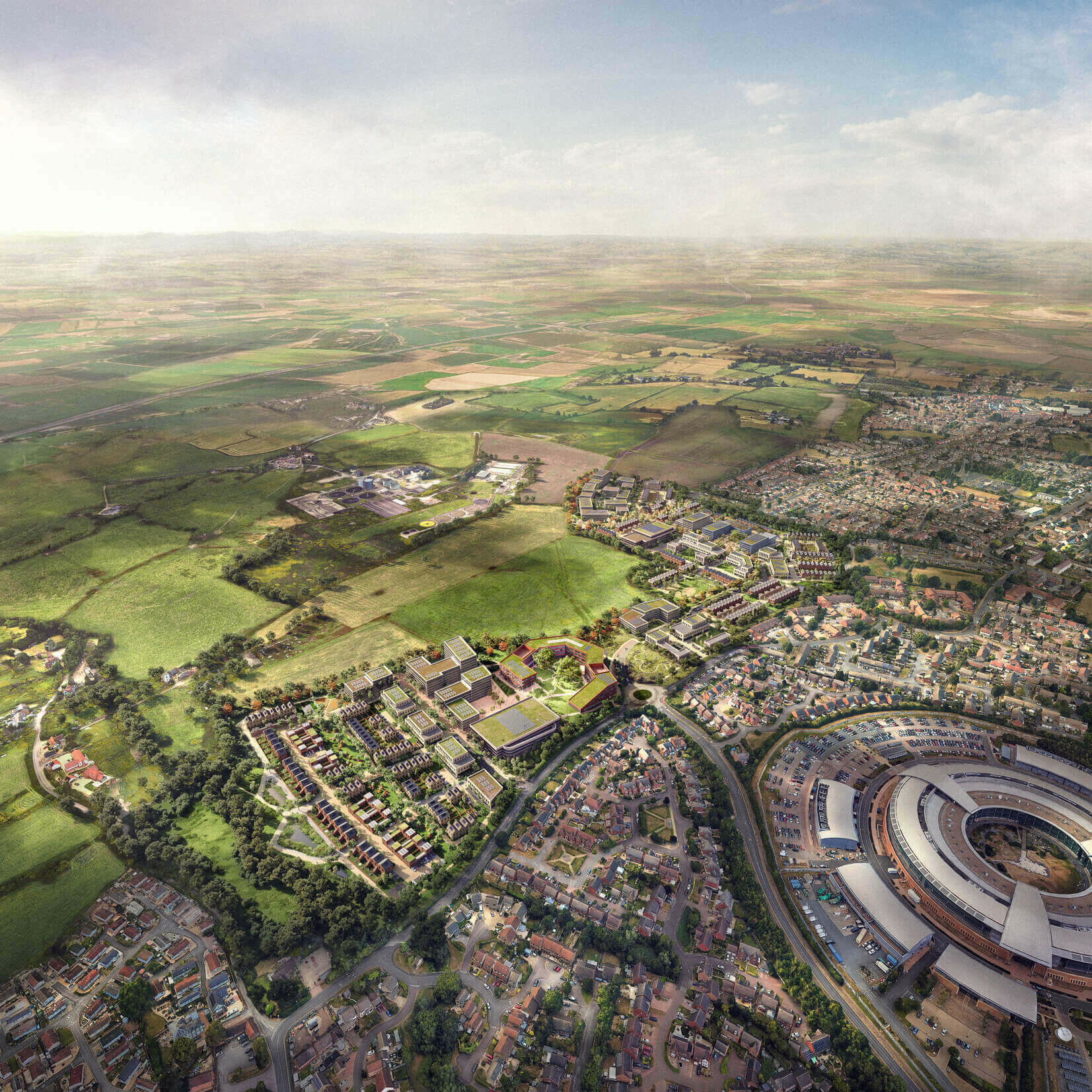 Golden Valley Masterplan / GRIMSHAW