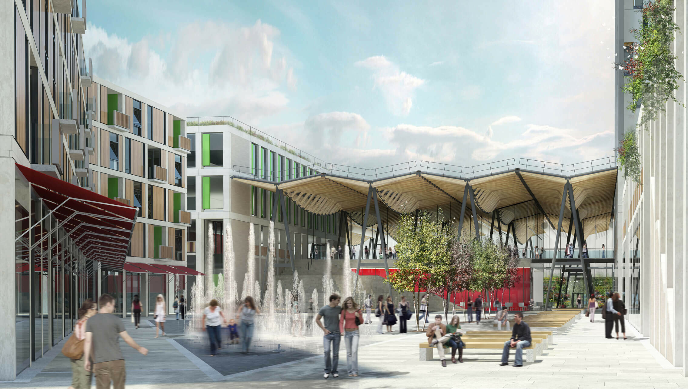 New Covent Garden Market / GRIMSHAW