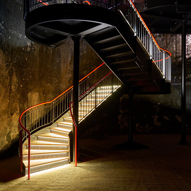 The Brunel Museum Staircase / GRIMSHAW