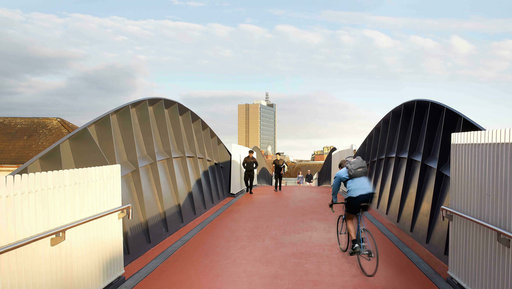 Newport Station Bridge / GRIMSHAW