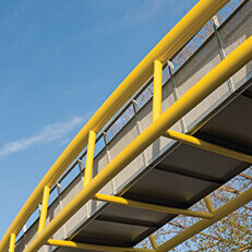 A40 Perryn Road Footbridge / GRIMSHAW