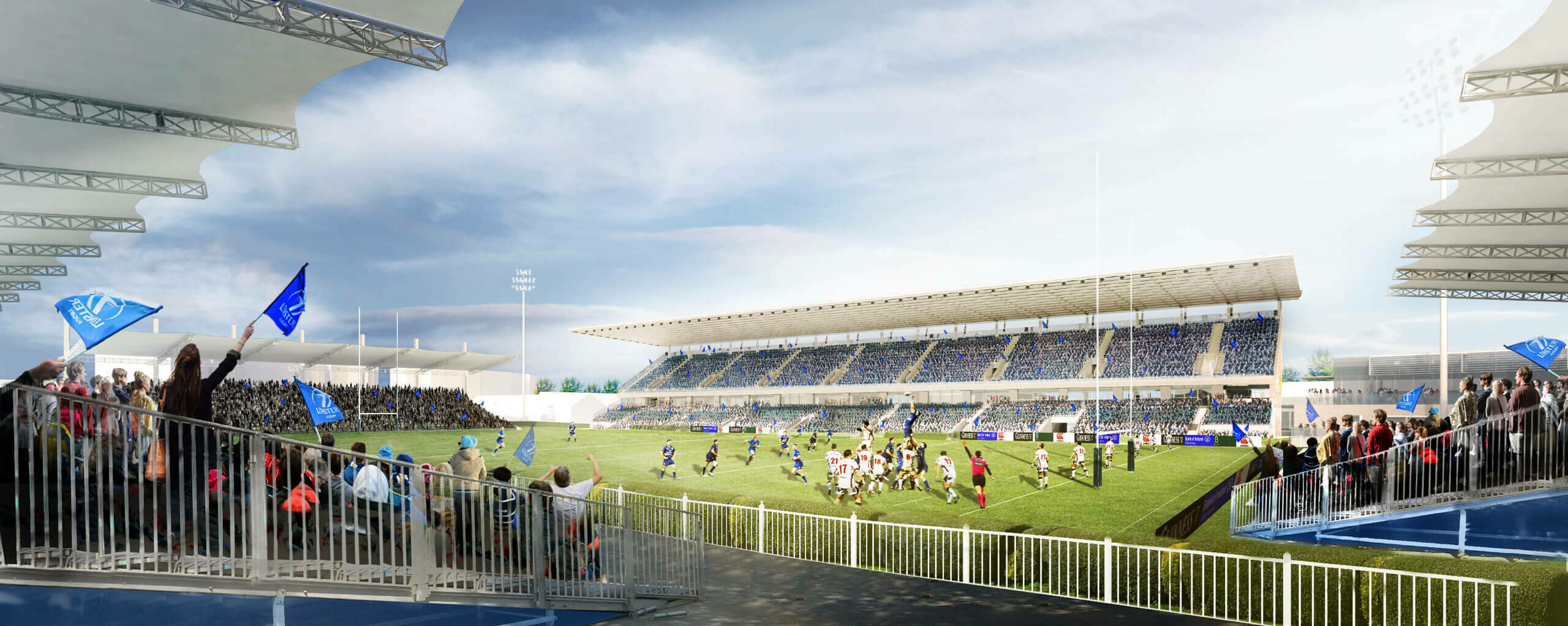 Royal Dublin Society Anglesea Stand Redevelopment | Sports | Projects |  GRIMSHAW