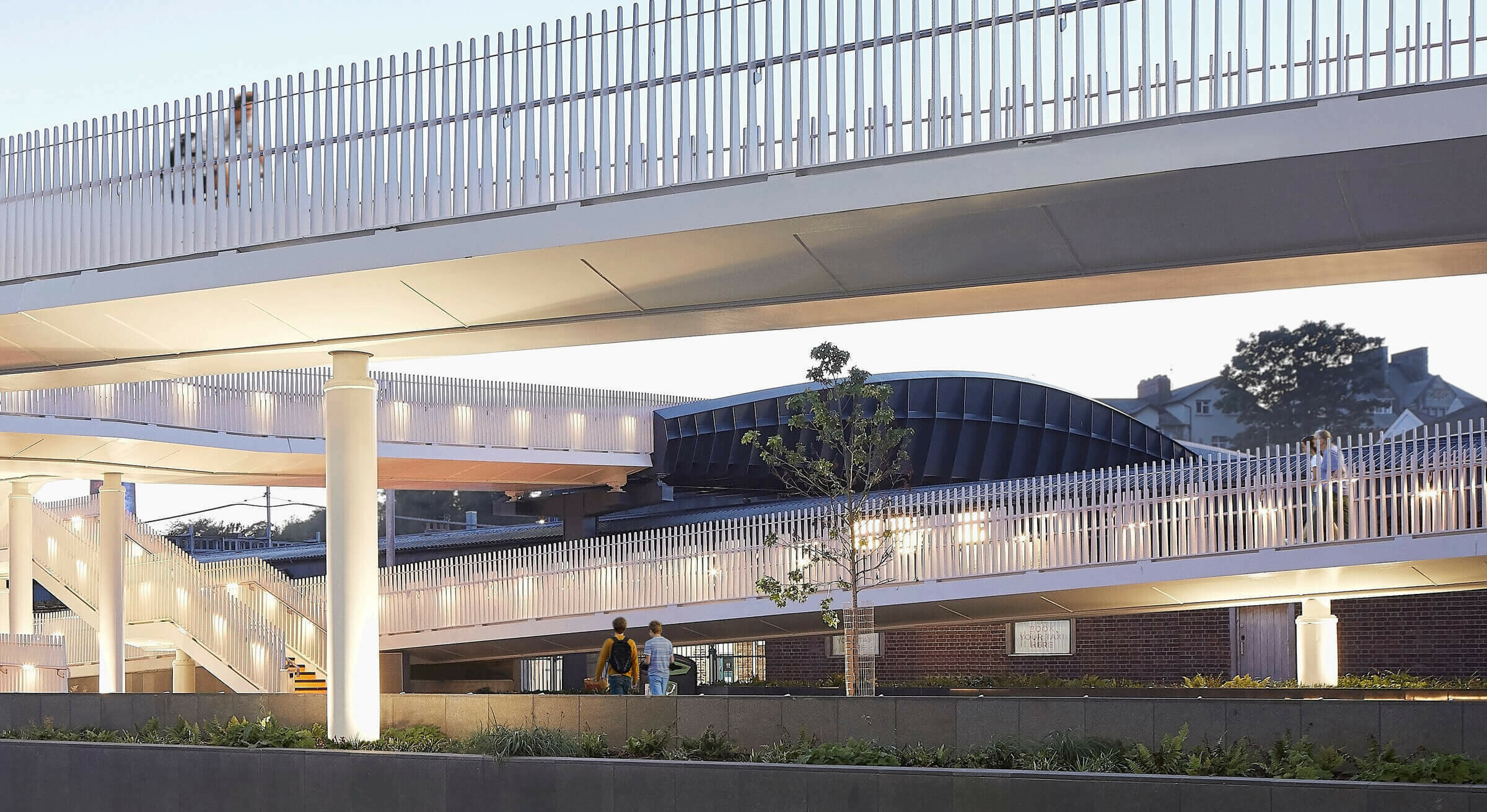Newport Station Bridge / GRIMSHAW