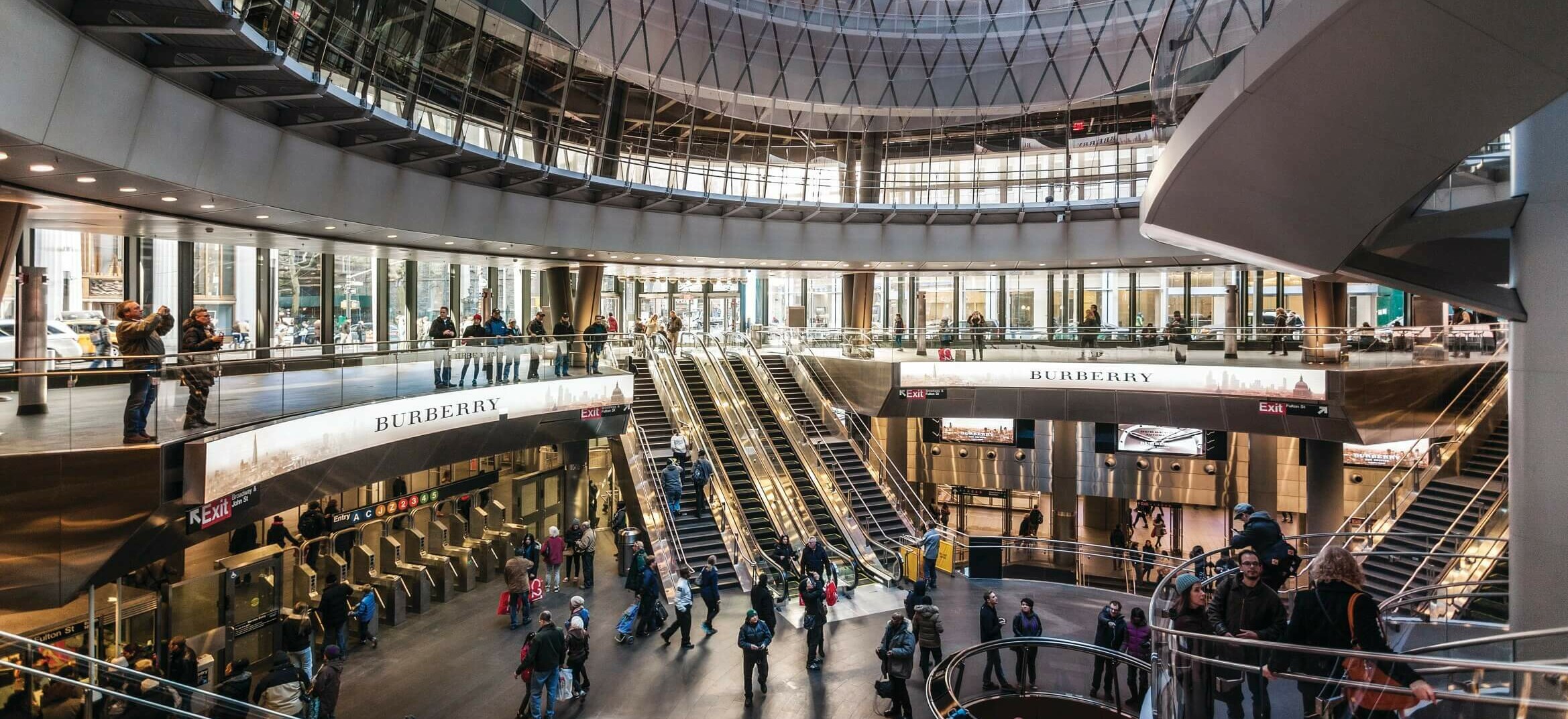 Fulton Center wins RIBA International Award for Excellence. / GRIMSHAW