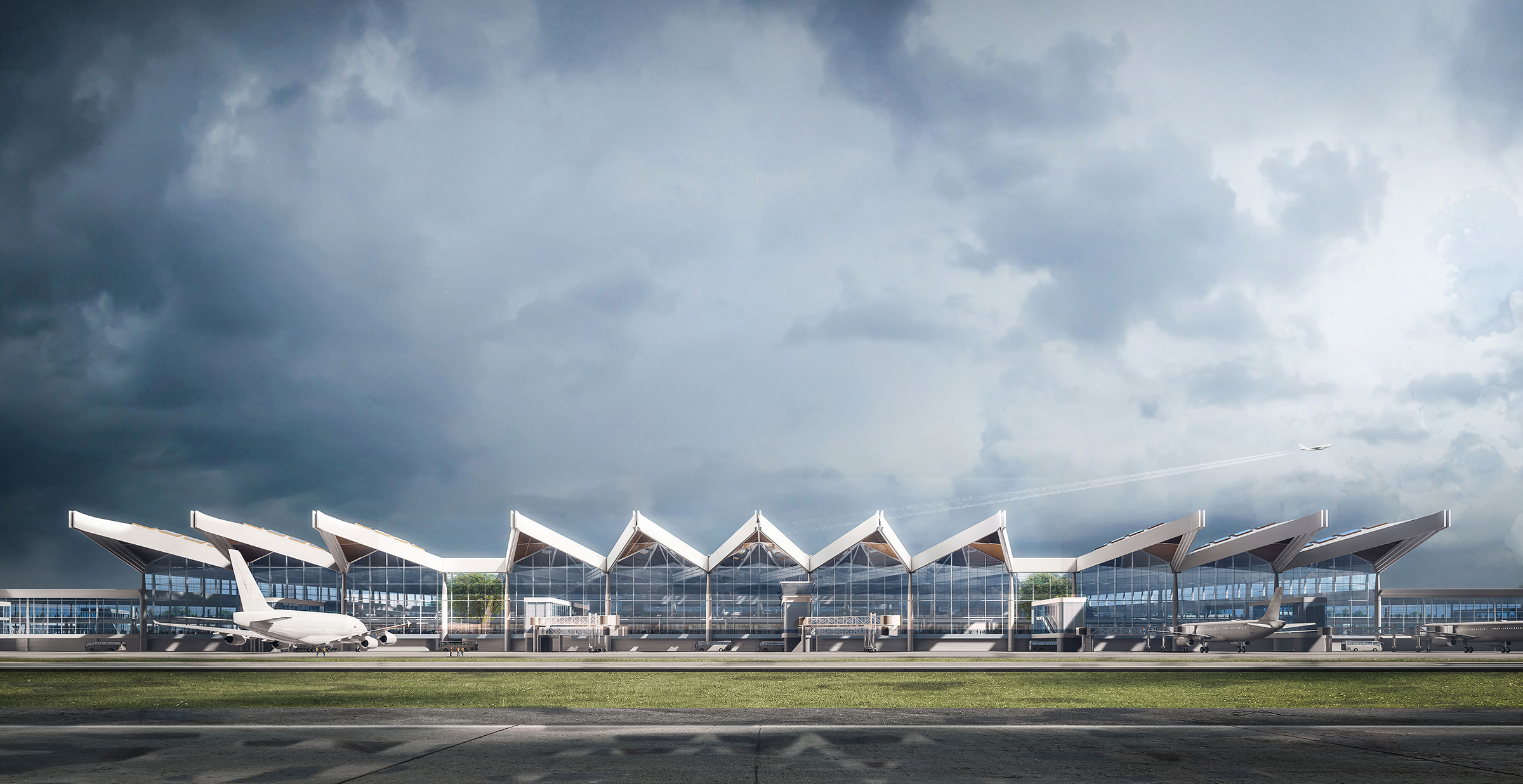 Soekarno Hatta International Airport Terminal 4 – Projects – GRIMSHAW